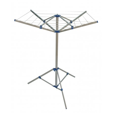 Caravan 4 Arm Rotary Airer / Washing Line, Foot & Bag