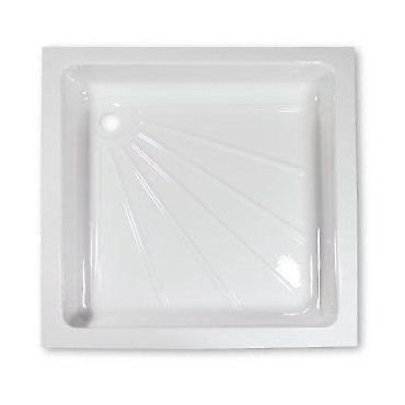 White Shower Tray For Caravan Or Camper Van