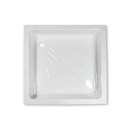 White Shower Tray For Caravan Or Camper Van