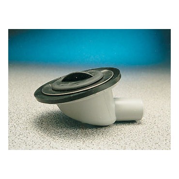 caravan waste plug stainless angled steel sink angle 28mm caravanstuff4u