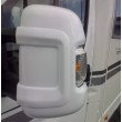 Milenco Motorhome Mirror Protectors - To suit Ducato, Boxer, Relay 2006+ - White