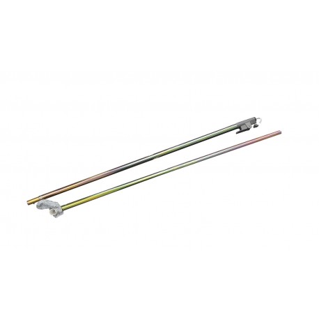 Caravan Awning Roof Pole With C Clamp End And Windlock Clamp