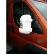 Milenco Van Mirror Protectors - To suit Ducato, Boxer, Relay 2006 on - White