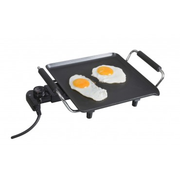 Kampa Fry Up Electric Healthy Grill Griddle Hot Plate 800w