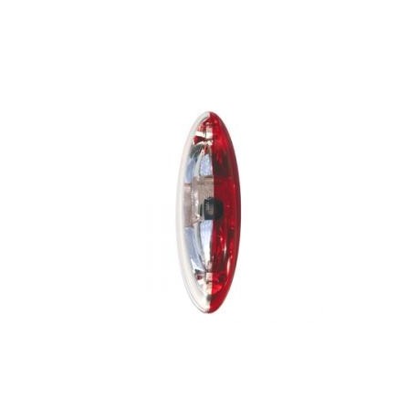Jokon Oval SPL2010 Side Marker Lamp Red/Clear