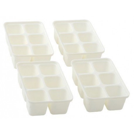 Metaltex Mini Ice Cube Trays - Pack Of Four