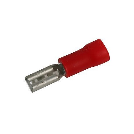 Push On Terminal 2.8mm 12v Female Insulated - Pack Of Four