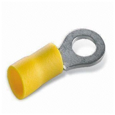 Ring Terminal 8mm Pre-Insulated - Pack Of Three