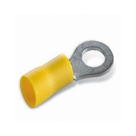 Ring Terminal 8mm Pre-Insulated - Pack Of Three