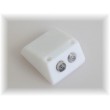 Twin Surface Mount Tv & Satellite Socket