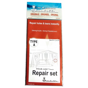 900060322 Isabella Acrylic & Polyester TEAR-AID Awning Repair Patch (Type A)