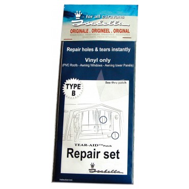 900060323 Isabella PVC Vinyl TEAR-AID Awning Repair Patch (Type B)