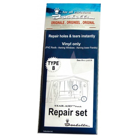 900060323 Isabella PVC Vinyl TEAR-AID Awning Repair Patch (Type B)
