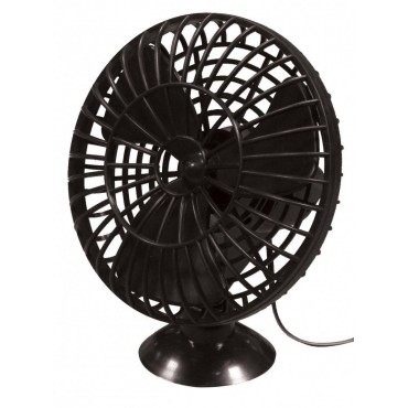 Streetwize Suction Mount 12v Car / Caravan Plastic Fan