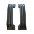 Zadi Grab Handles x 2 - Grey - 137mm Hole Centres