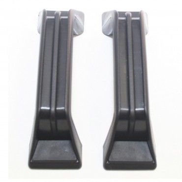 Grab Handles x 2 - Black - 137mm Hole Centres