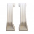 Grab Handles x 2 - White - 137mm Hole Centres