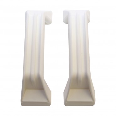 Caravan Grab Handles x 2 - White - 137mm Hole Centres