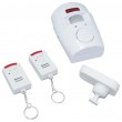 Motion Sensor Alarm with 2 Remote Controls 