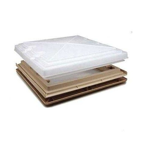 MPK 400x400 Roof Light & Blind - Beige Surround