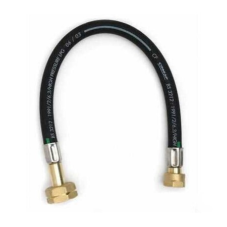 Caravan Motorhome Butane 1500mm Pigtail Gas Hose Connector