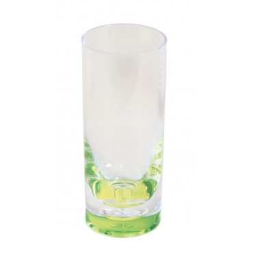 10% Off 2 or More - Polycarbonate Elegance Hi-Ball "Glass" - Lime