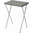 Quest Fleetwood Senior High Folding Camping Table - Grey