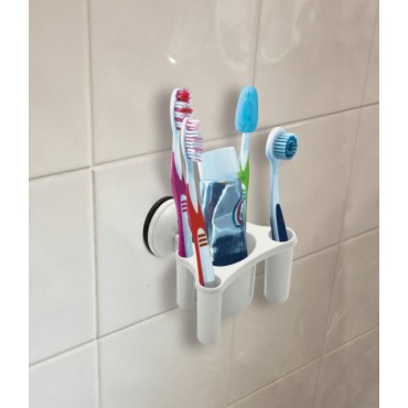 Bathroom Portable Suction Toothbrush Holder