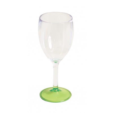 Quest Leisure Lightweight Polycarbonate Elegance Wine "Glass" - Lime
