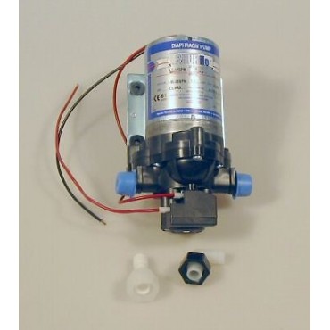 Shurflo Water Pump 10.6 L/Min 45 Psi 12V - With Fittings