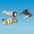 West Alloy Gas / Side Locker Compession Lock & Two Keys