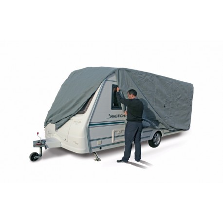 Kampa Breathable Extra Wide Caravan Cover Grey 550cm To 600cm