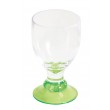 Quest Elegance Polycarbonate Goblet 'Glass' - Lime