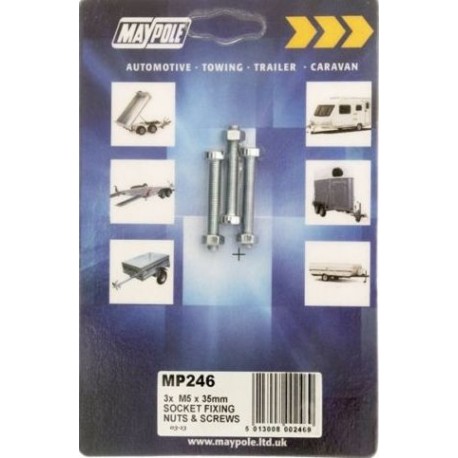 Towing - 7 Pin Sockets Bolts