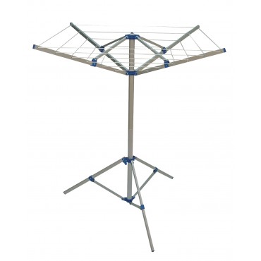 4 Arm Rotary Airer / Washing Line, Foot & Bag