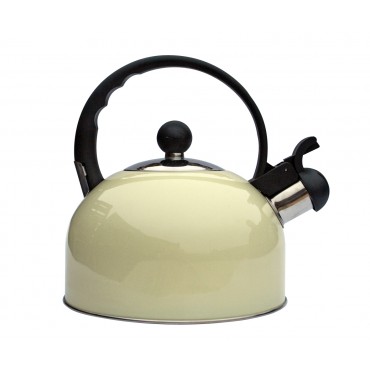 2 Litre Whistling Gas Kettle - Primrose