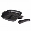 Kampa Trio Non-Stick 3 Section Frying Pan with Removable Handle