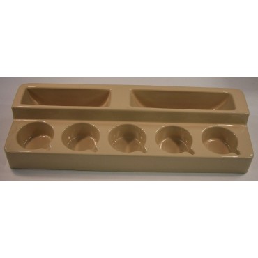 Free Standing Cup And Plate Rack