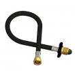 Propane 750mm Pigtail Handwheel Gas Hose Connector