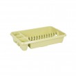 Wham Casa Medium Plastic Dish Drainer - Cream