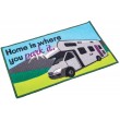 Motorhome "Home is where you pitch it" Door Mat