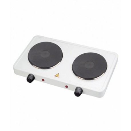 Low Wattage 1000w Twin Hot Plate Electric Hob