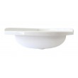 Mini Corner Basin In Acrylic- White