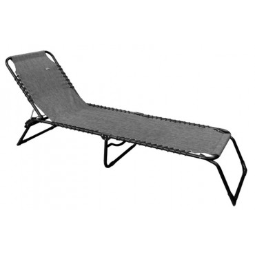 Quest Hampton Lounge Sun Lounger / Camp Bed