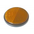 Self Adhesive Amber Circular Round Reflector