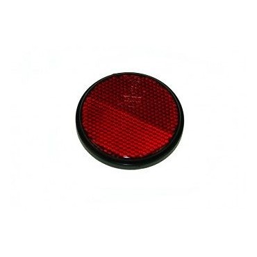 Self Adhesive Red Round Reflector