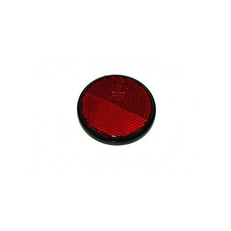 Self Adhesive Red Round Reflector