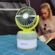 3 in 1 USB Rechargeable Light & Fan