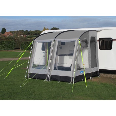 2022 Dometic Rally 260 Caravan Porch Awning - Pearl Grey