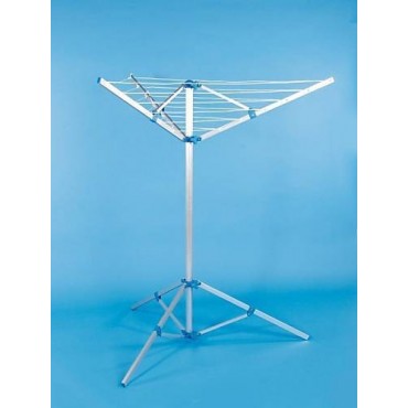 3 Arm Rotary Airer / Washing Line C/W Foot